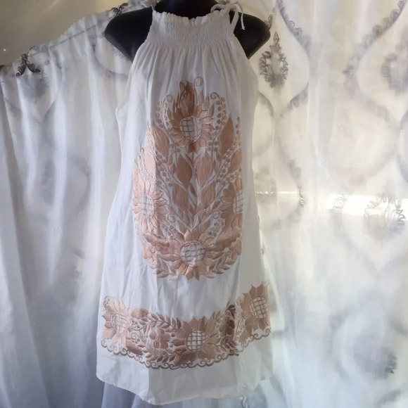 Dresses & Skirts - New Mexican embroidery dress size large ( Bag U )